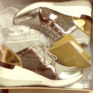 Michael Kors Wedge Sneakers